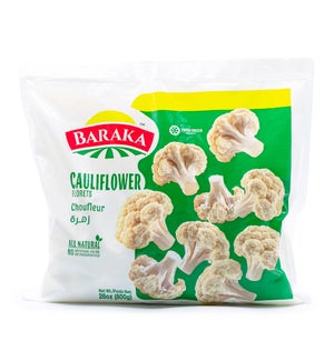 Frozen Cauliflower Florets  "Baraka" 800g x 10